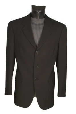 Chaqueta Hombre 100% Lana, 3 Botones Col.Negro Talla.40R Hecha en Italia art. SA465J Foto 1 de 4