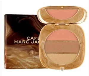 NEW CAFE MARC JACOBS O! MEGA X THREE BLUSH,BRONZER & HIGHLIGHT PALETTE GORGEOUS! - Picture 1 of 12