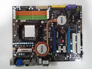 MSI DKA790GX Platinum gaming ATX Motherboard AMD 790GX SB750 Socket AM2+ DDR2 - Picture 1 of 13