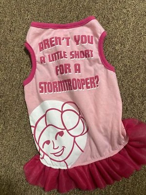 Vestido Camiseta Petco Star Wars Rosa Grande Foto 1 de 2