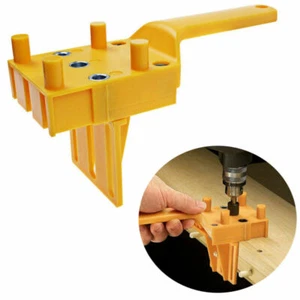 Holzbearbeitung Dübel Bohrschablone Handheld Bohrloch Jig Bohrhilfe Bohrlehre DE - Bild 1 von 7