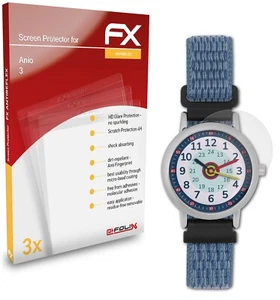 atFoliX 3x Ochraniacz ekranu do folii ochronnej ekranu Anio 3 mat i odporna na wstrząsy - Zdjęcie 1 z 8