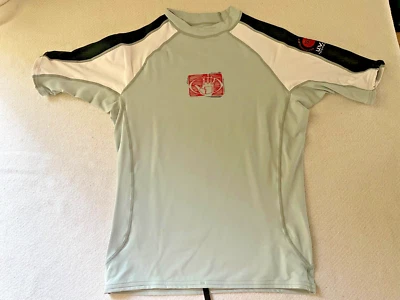 Body Glove Para Mujer Protector contra Erupciones Camisa de Natación Manga Corta Gris Logotipos Grande LEER Foto 1 de 4