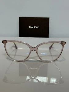 NUEVO EN CAJA Gafas Tom Ford 5688B 072 Cristal Rosa Cateye Mujer 55mm - Imagen 1 de 6