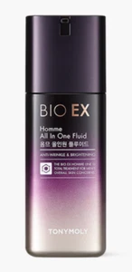 Tonymoly Bio Ex Homme All In Once Fluid 130ml Anti-Wrinkle & Brigtening K-Beauty - Picture 1 of 4
