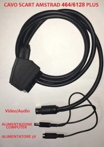 CAVO SCART AUDIO/VIDEO RGB PER AMSTRAD CPC 464 - 6128 PLUS - Imagen 1 de 1