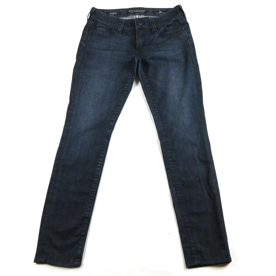 Pantalones de mezclilla ajustados AFFLICTION LOS ANGELES Raquel talla 29 cintura X 31" largo Foto 1 de 4