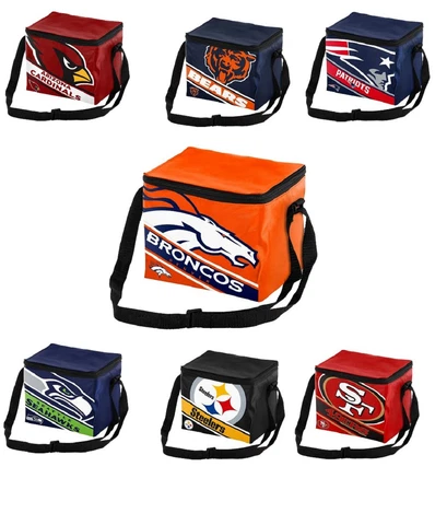 NFL Football  Team Logo 6 Pack Cooler Lunch Bag - Pick Team Cover