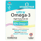 VITABIOTICS ULTRA OMEGA-3 HIGH PURITY FISH OIL 60 CAPSULES