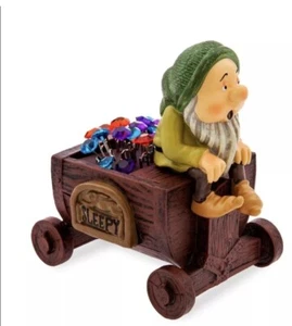 2022 Disney Parks Snow White & Seven Dwarfs Sleepy Figural Desk Trinket Tray - Picture 1 of 3