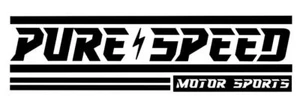 PURE SPEED MOTOR SPORT AUTO FURGONE VINILE DECALCOMANIA TRASFERIMENTO STYLING GRAFICA 44x12cm - Foto 1 di 5