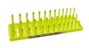 Hansen Global 38073 3/8" Dr. 3-Rail SAE Socket Organizer - Picture 1 of 1