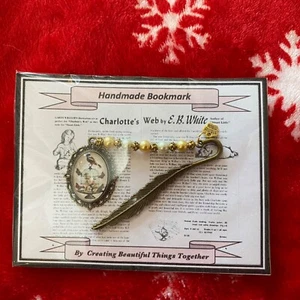 HANDMADE VINTAGE STYLE COLLECTABLE BOOKMARK. - Picture 1 of 4