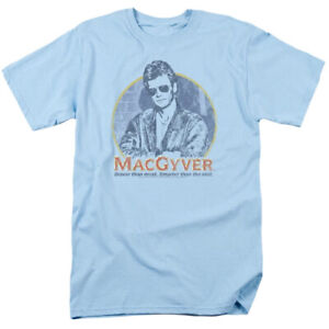 T-shirt MacGyver z lat 80. serial telewizyjny dla dorosłych regular fit koszulka graficzna CBS1640