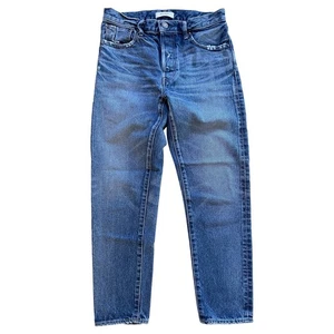 MOUSSY Vintage Chester Tapered Button Fly Jeans Distressed Size 28 Japan Denim - Picture 1 of 16