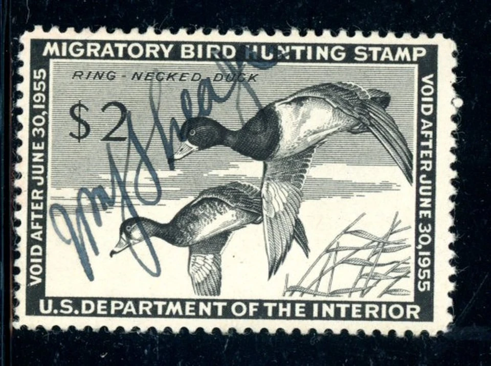 US Scott # RW21 - Used - Signed - Nice Centering- CV=$15.00       (4-C259) - Image 1 of 1
