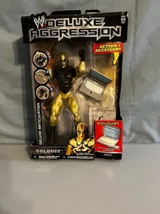 Figura de acción WWE Jakks Deluxe Aggression Goldust - Imagen 1 de 1