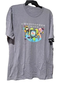 Christopher Cross T Shirt XL short Sleeve 100% Cotton (see Desc.) - Picture 1 of 6