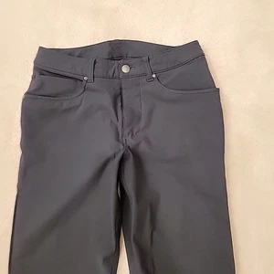 Pantalone Lululemon ABC grigio taglia 28x29 vestibilità classica Warpstreme Athlesure casual - Foto 1 di 12
