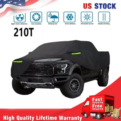 Cubierta de auto para camioneta Toyota Tundra SR5/Limited doble cabina resistente impermeable Foto 1 de 4