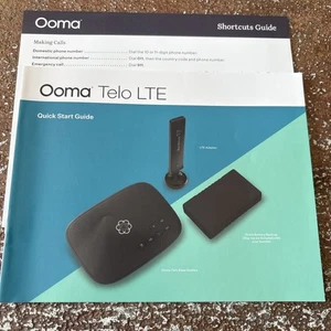 Ooma Telo LTE - stacja bazowa i adapter LTE FABRYCZNIE NOWY W PUDEŁKU DARMOWA WYSYŁKA - Zdjęcie 1 z 6