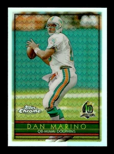1996 Topps Chrome #142 Dan Marino Refractors - Picture 1 of 2