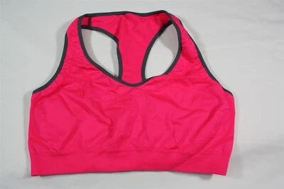 Sujetador deportivo sin cables 926X09 Hanes B0820 Jogbra LG grande rosa nuevo sin etiquetas Foto 1 de 2