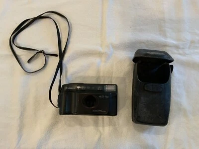 Cámara fotográfica compacta Canon Sure Shot Multi Tele con estuche Japón BATERÍA MUERTA Foto 1 de 4