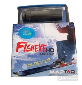 Maptaq 170° Fisheye HD Sports Camera 10M Waterproof Sports Camera Snowboarding - Picture 1 of 5