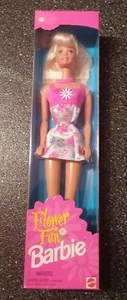 1996 "FLOWER FUN BARBIE" #16063 NIB - Picture 1 of 8