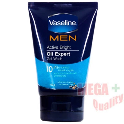 100 g. Vaselina Hombres EXPERTO EN ACEITE Gel Lavado Espuma Facial Activa Brillante Hidratación Jalea Foto 1 de 3