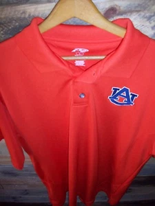 AUBURN UNIVERSITY P2 MOISTURE WICKING  SHORT SLEEVE SHIRT - Men's SIZE LARGE  - Picture 1 of 9