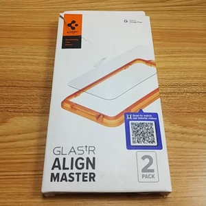 Spigen Google Pixel 8a Screen Protector 2 Pack AlignMaster GLAS.tR AGL07464 - Photo 1 sur 2