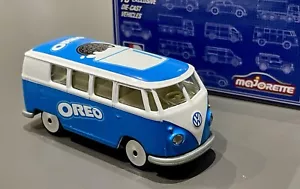 Majorette Parknshop Diecast car Volkswagen van VW T1 Oreo Limited Series 2020 - Picture 1 of 9