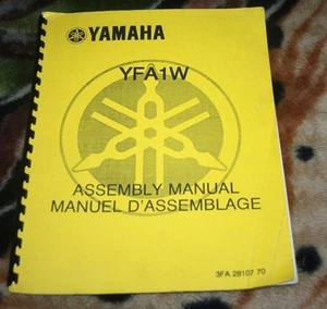 1988 Yamaha ATV Dealer Set Up Assembly Manual Breeze YFA1W - Picture 1 of 3