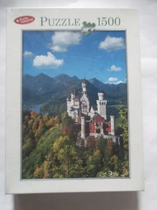 Schloss Neuschwanstein 1500 Teile Puzzle Neu versiegelt und ungeöffnet. - Bild 1 von 2