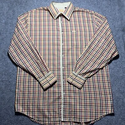 Enyce Men Shirt XXL Multi-Color Plaid Long Sleeves Button Up Y2K Hip-Hop - Image 1 of 4