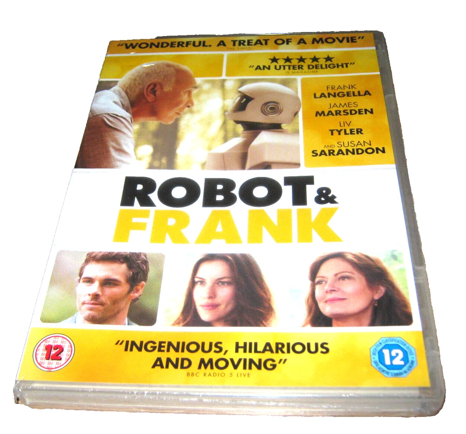 Robot & Frank - James Marsden - New Sealed DVD - Region 2 - Image 1 of 1
