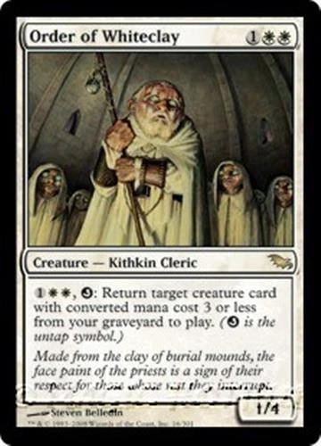 MTG - ORDER OF WHITECLAY - Shadowmoor (R) - Image 1 of 1