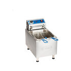 Globe Pf10e Full Pot Countertop Electric Fryer W/ 10-Lb. Capacity, 2 Baskets,...