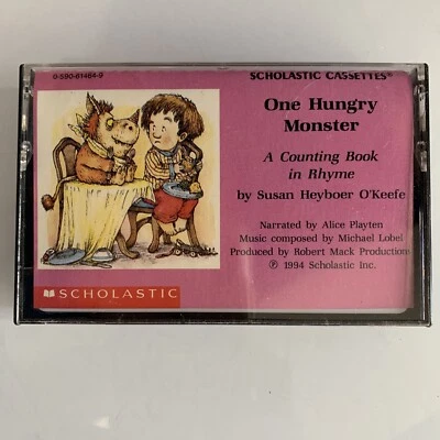 One Hungry Monster Scholastic (Cassette) - Imagem 1 de 2