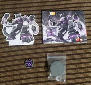 King of Tokyo, Dark Cyber Kitty, Promo Dark Edition Rare 2020/2021 Monster. - Picture 1 of 2