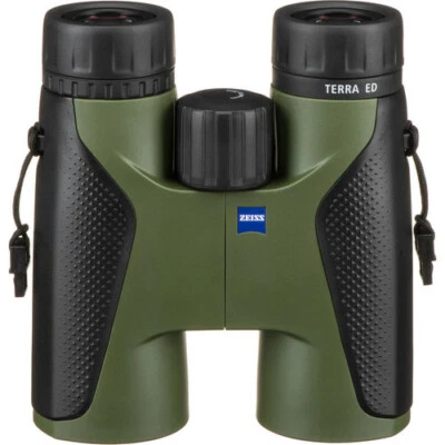 Zeiss 8 x 42 Terra ED Binoculars in Green/ Black (UK Stock) BNIB Roof Prism NEW - Image 1 of 4