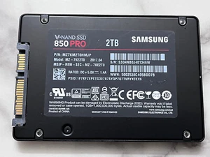 2TB MZ-7KE2T0 Samsung 850 Pro Series 2TB SSD 2.5" SATA3 6Gbps Solid State Drive - Picture 1 of 7