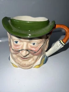 Vintage Sylvac Staffordshire England Toby Mug SMALL Mr. Pickwick Hand Painted - Picture 1 of 7