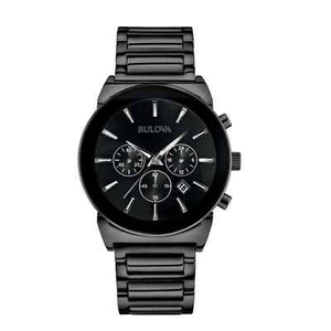 Bulova Dress Men's Chronograph Black Tone Watch - 98B215 ($399 MSRP) - Picture 1 of 4