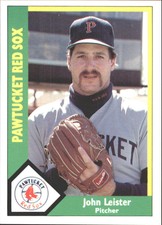 1990 Pawtucket Red Sox CMC #6 John Leister