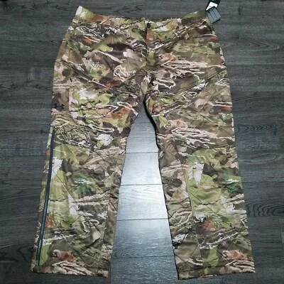 UNDER ARMOUR Brow Tine Hunting pants Mens 3XL 46x32 Mid Season kit Forest Camo - Image 1 of 4