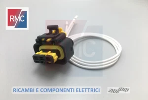 Connettore per sensore pressione gasolio carburante common rail Bosch Fiat Alfa - Foto 1 di 1