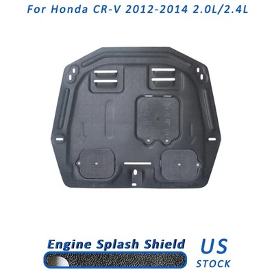 Protector contra salpicaduras de motor para Honda CR-V CRV 2012-2014 2,0 L/2,4 L EE. UU. Foto 1 de 4
